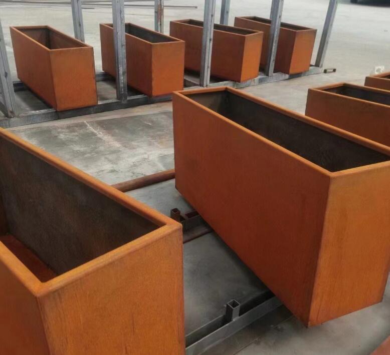 板桥镇耐候钢花箱